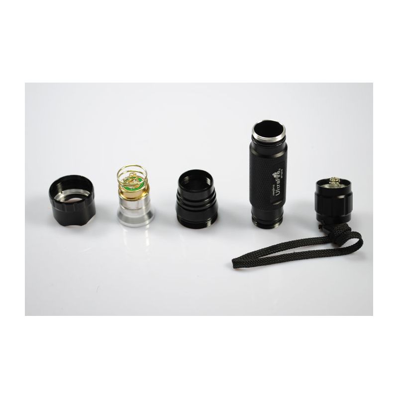 **UltraFire WF-501B LED svítilna 1300 lumenů, 5 režimů – Odolná, USB dobíjení, Outdoor, Profesionál**