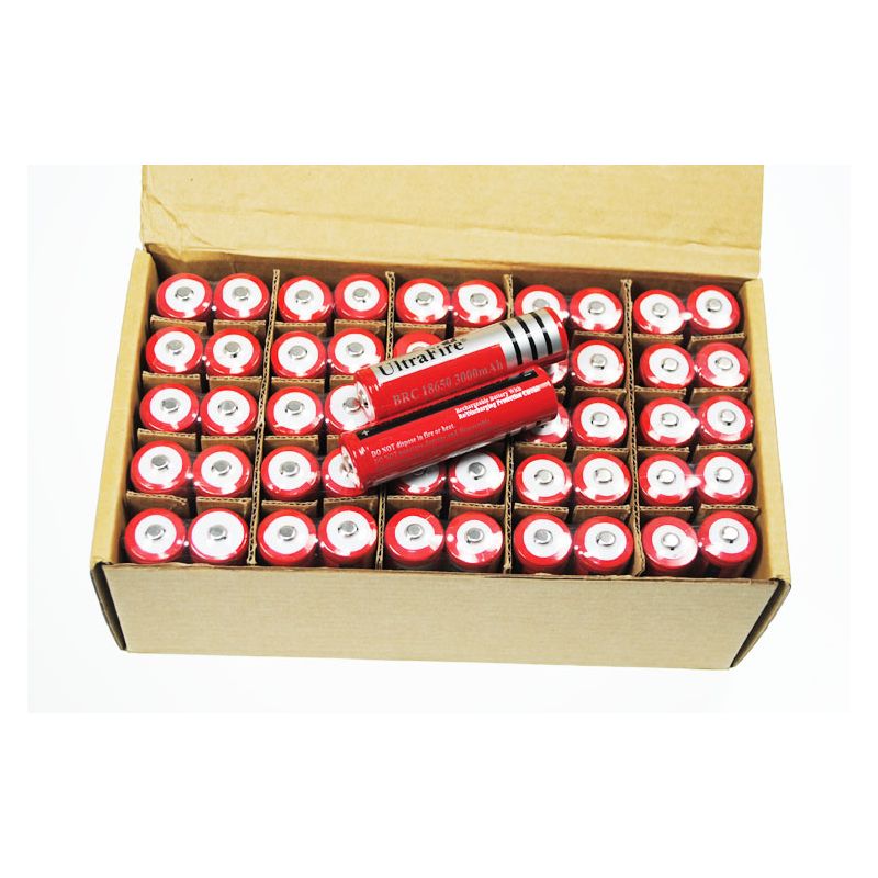 Ultrafire BRC 3000mAh 3.7V Li-ion Dobíjecí Baterie 18650 – Vysoká Kapacita, Dlouhá Životnost, Spolehlivá!