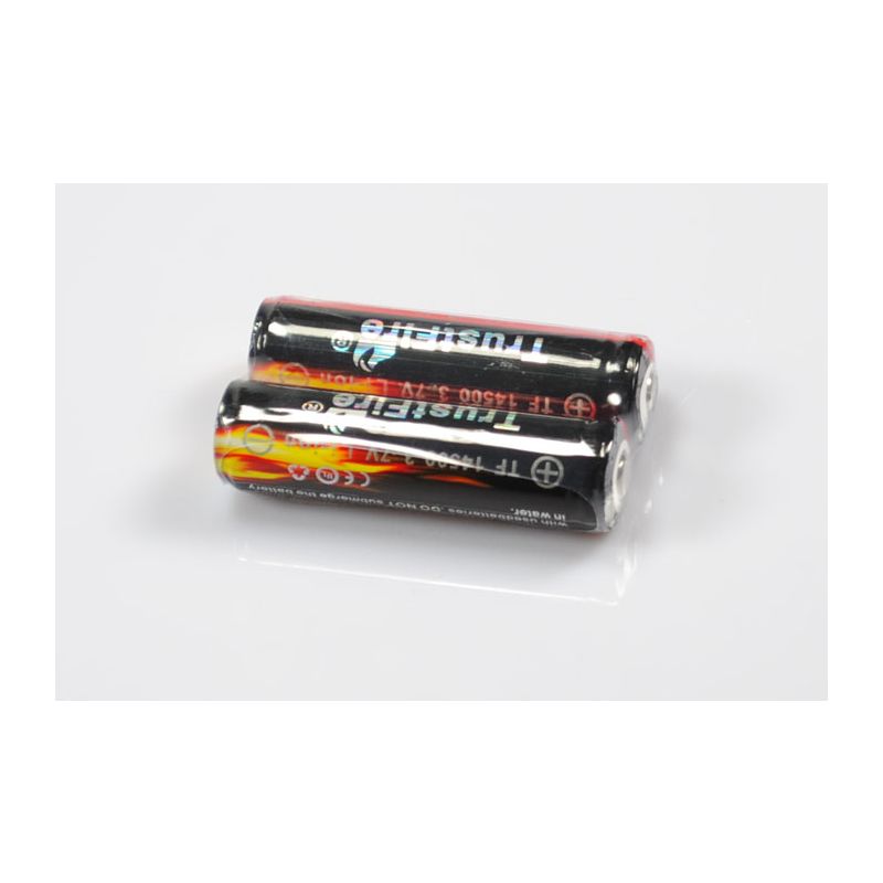 TrustFire 3.7V Li-ion 14500 900mAh dobíjecí baterie s ochranným obvodem - UltraFire náhrada, dlouhá životnost