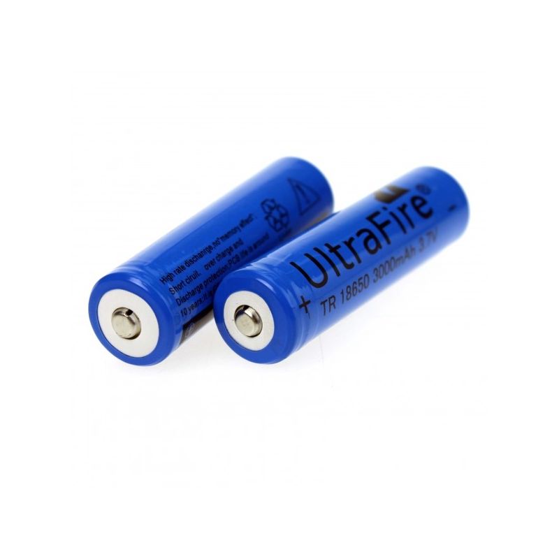 Ultrafire TR 18650 3000mAh 3.7V Dobíjecí Baterie, Ekonomicky Výhodné Energetické Řešení pro Svítilny & E-cigarety