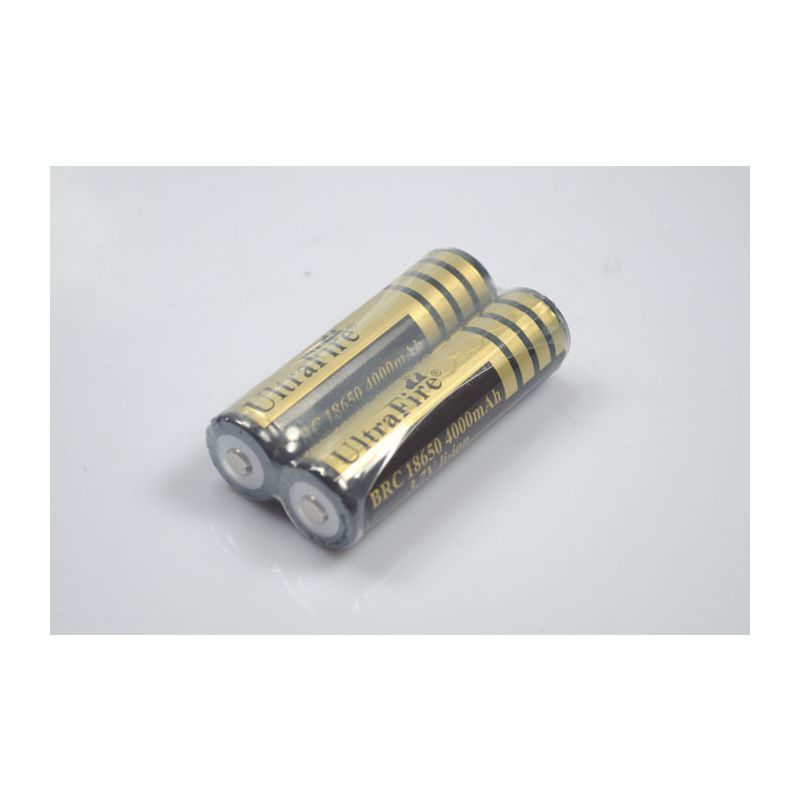 Dobíjecí baterie UltraFire BRC 4000mAh 3.7V 18650 Li-ion vysoká kapacita dlouhá životnost rychlé dobíjení