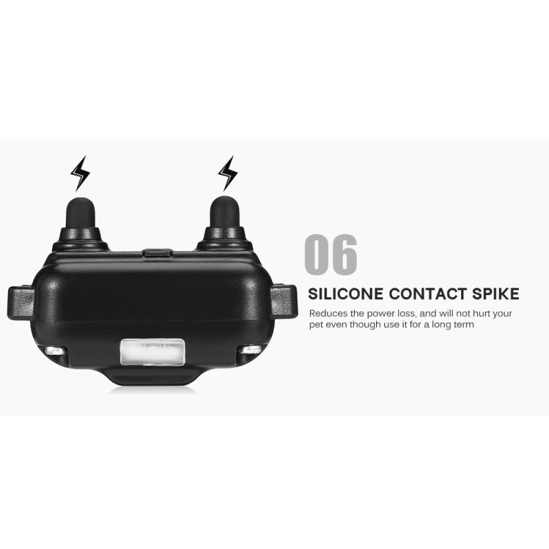 800m Vodotěsný Elektrický Výcvikový Obojek pro psy s Dálkovým Ovládáním – Perfektní Potřeby Pro Domácí Zvířata!