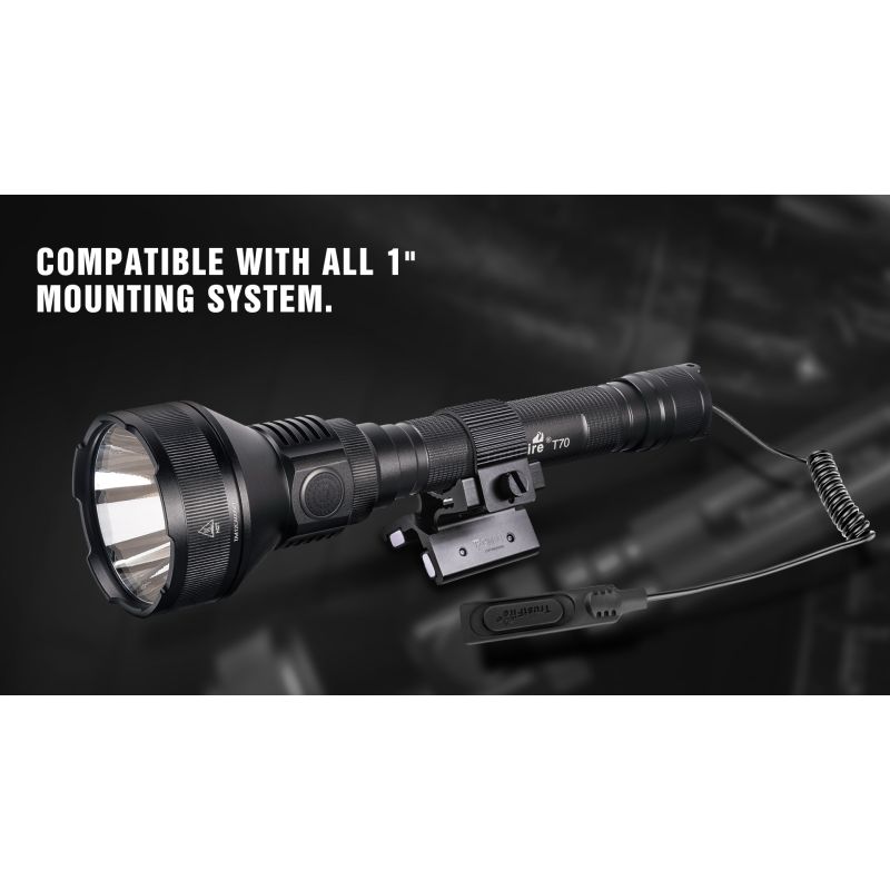 Trustfire T70: Výkonná 2300lm dobíjecí LED svítilna pro kempování, turistiku a lov. Spolehlivé osvětlení!