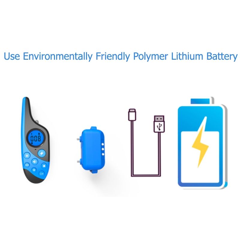 Elektrický tréninkový obojek pro psy 500m voděodolný | LCD | Šok/Vibrace/Zvuk | Dobíjecí | Pro více psů | Snadný výcvik