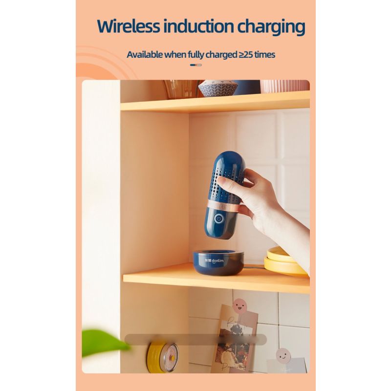 Donlim Čistič Ovoce & Zeleniny - Bezpečnost Potravin Ozonizér pro Zdravý Životní Styl, Dobíjecí, Intuitivní Design