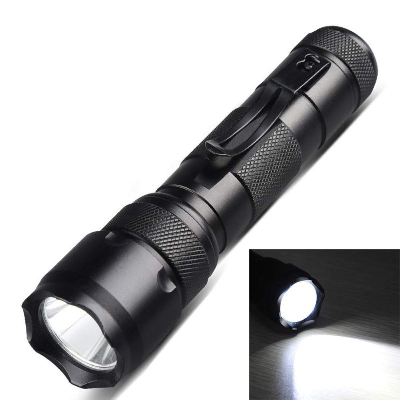 UltraFire WF-502B.2 LED svítilna 1600 lumenů přenosná a odolná s 5 režimy osvětlení pro kempování i nouzové situace
