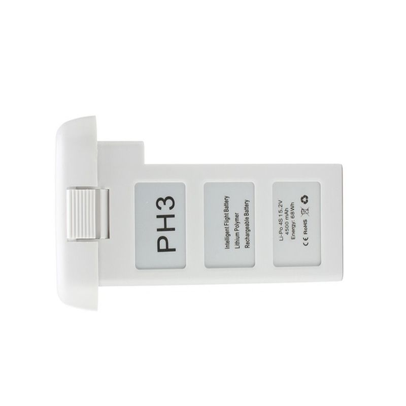 DJI Phantom 3 Baterie 4500mAh 15,2V 4S LiPo | Dlouhá Doba Letu pro Leteckou Fotografii | Nový Stav