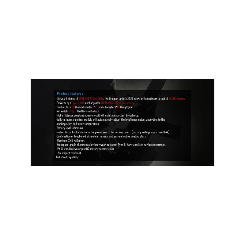 IMALENT MS03 EDC baterka XHP70 13000 lumenů – Ultra Jasná & Kompaktní 21700 Baterie pro Outdoor