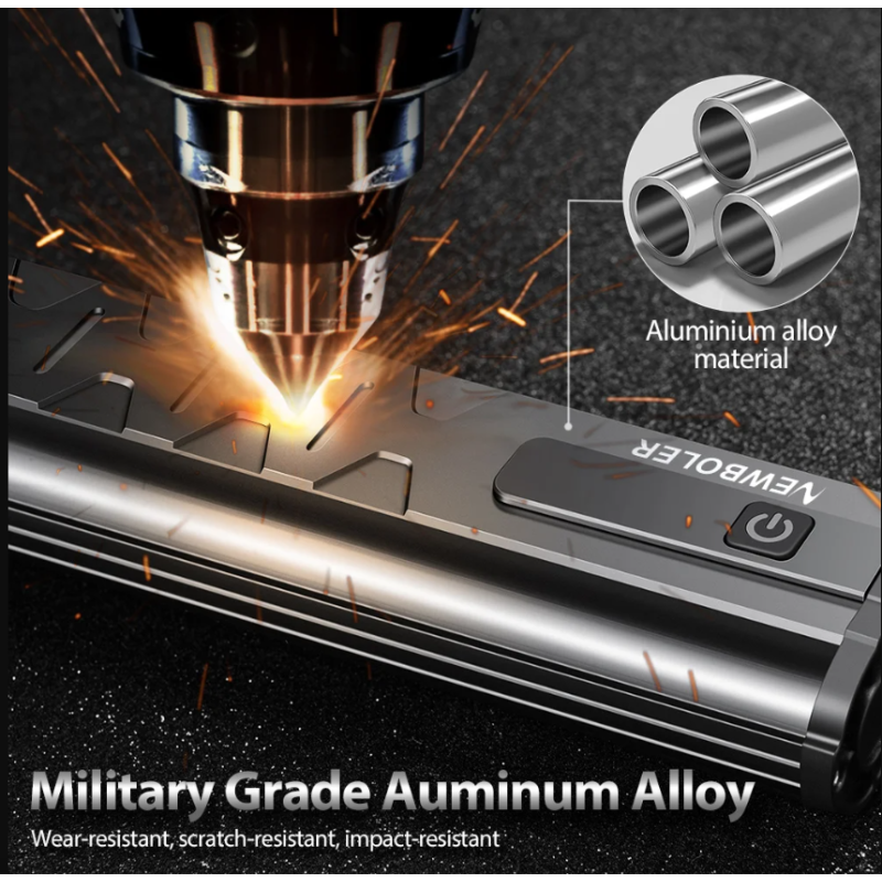 Nitebeam Světlo na kolo 10000 lumenů – Ultra-jasné přední světlo pro MTB a Silniční cyklistiku, Vodotěsné, USB nabíjení