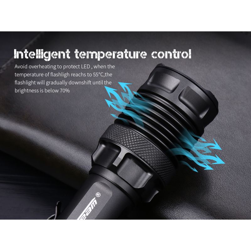 JETBEAM M37 PRO: Výkonná taktická svítilna 3700lm pro armádu, policii a outdoor dobrodružství