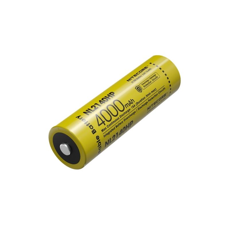 NITECORE NL2140HP 21700 dobíjecí baterie 4000mAh vysoká kapacita spolehlivost bezpečnost pro elektroniku