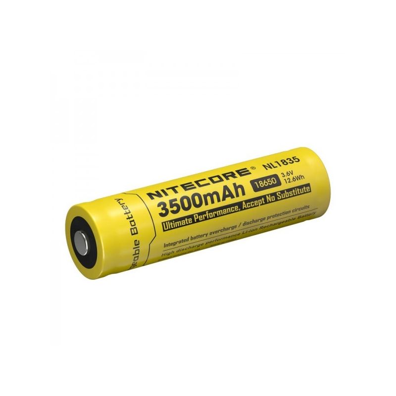 Nitecore 18650 NL1835 3500mAh Li-ion baterie dlouhá výdrž spolehlivý výkon ideální pro elektronická zařízení