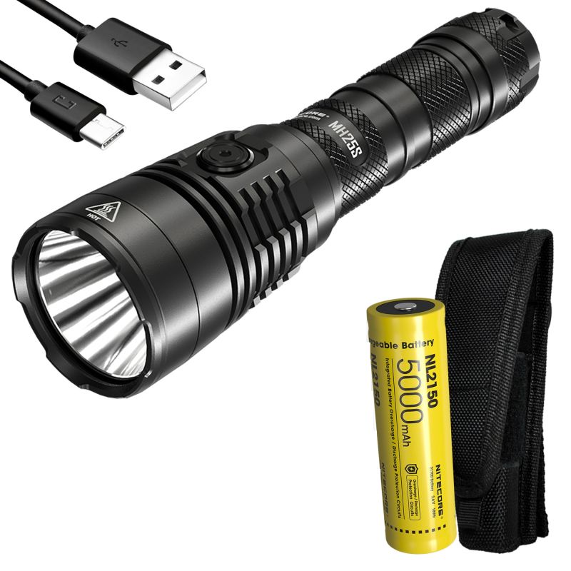 Nitecore MH25S Luminus SST-40 USB-C dobíjecí svítilna 1800 lumenů pro vysoký jas a outdoorové dobrodružství