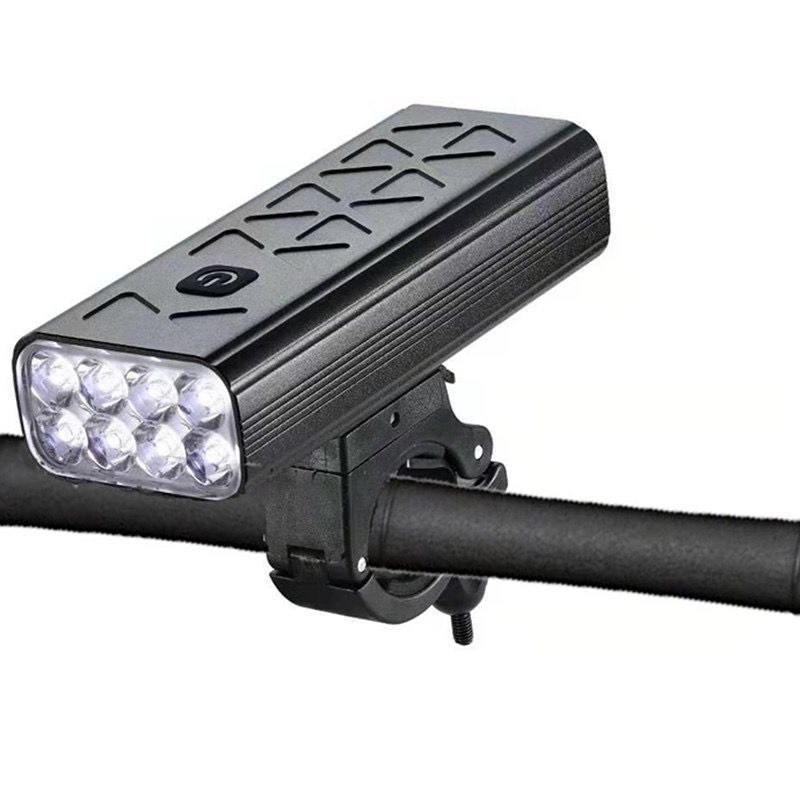 Objevte NiteBeam BR08 LED přední světlo na kolo 10000 lumenů USB dobíjecí pro bezpečnost při městské cyklistice
