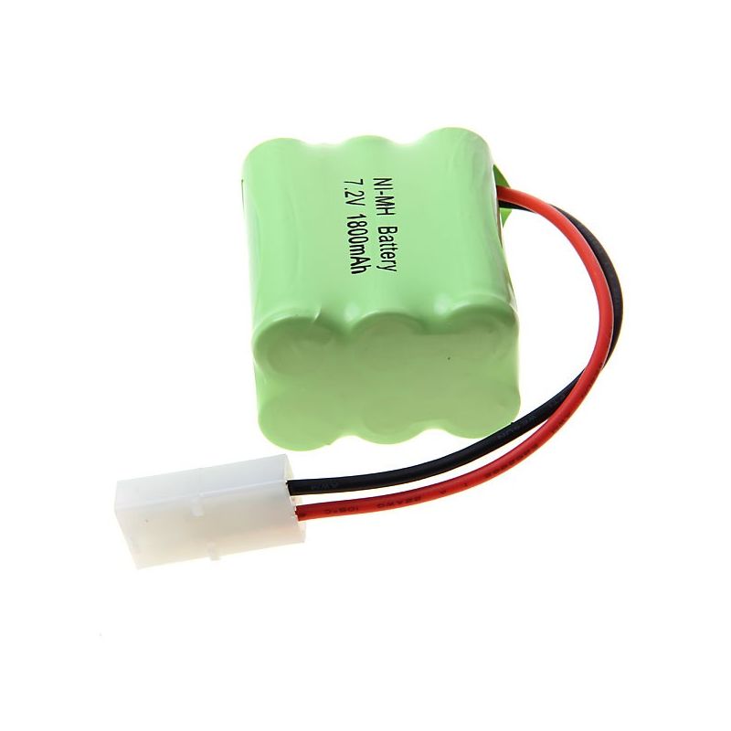 Ni-MH AA 7.2V 1800mAh bateriový pack – Eko, spolehlivý pro RC auta, lodě, letadla a modely