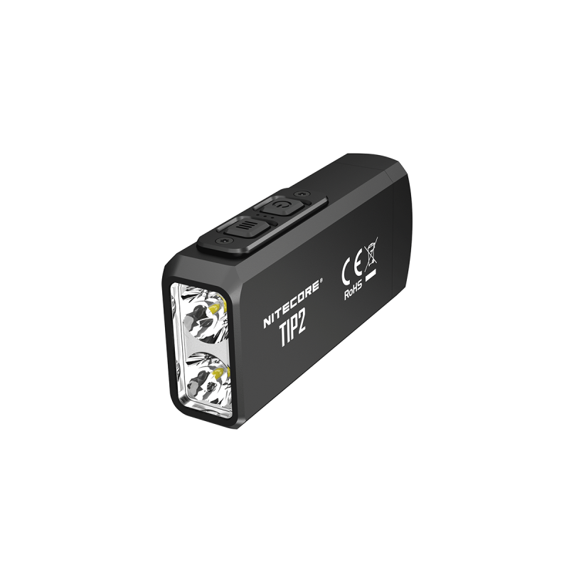 NITECORE TIP2 LED svítilna s 720 lumeny USB nabíjecí klíčenková baterka kompaktní design pro venkovní nástroje