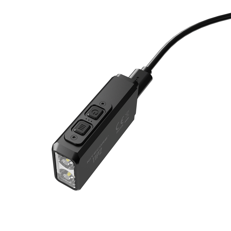 NITECORE TIP2 LED svítilna 720lm USB nabíjecí klíčenková baterka | Kompaktní design, venkovní nástroj.