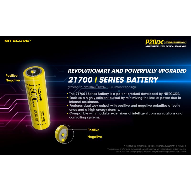 Nitecore P20iX 4000lm taktická svítilna, USB-C, odolná outdoorová svítilna s jasnými LEDkami!