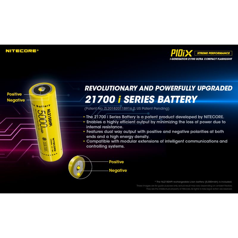 Nitecore P10iX LED svítilna 4000 lumenů – Výkonná outdoorová taktická svítilna, spolehlivá!