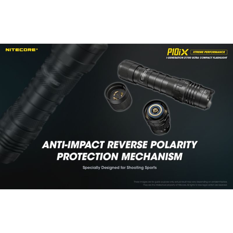 Nitecore P10iX LED svítilna 4000 lumenů – Výkonná outdoorová taktická svítilna, spolehlivá!