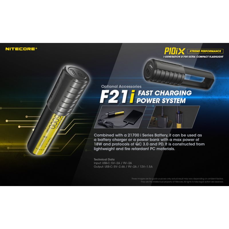 Nitecore P10iX LED svítilna 4000 lumenů – Výkonná outdoorová taktická svítilna, spolehlivá!