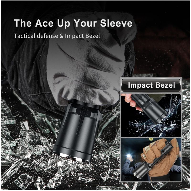 Klarus XT11GT PRO V2.0 taktická outdoor svítilna 3300lm | USB-C rychlé dobíjení, vodotěsná (48 znaků)