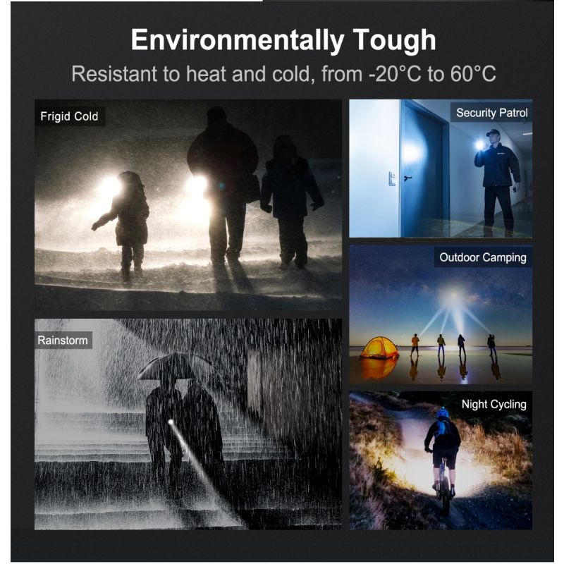 Klarus XT11GT PRO V2.0 taktická outdoor svítilna 3300lm | USB-C rychlé dobíjení, vodotěsná (48 znaků)