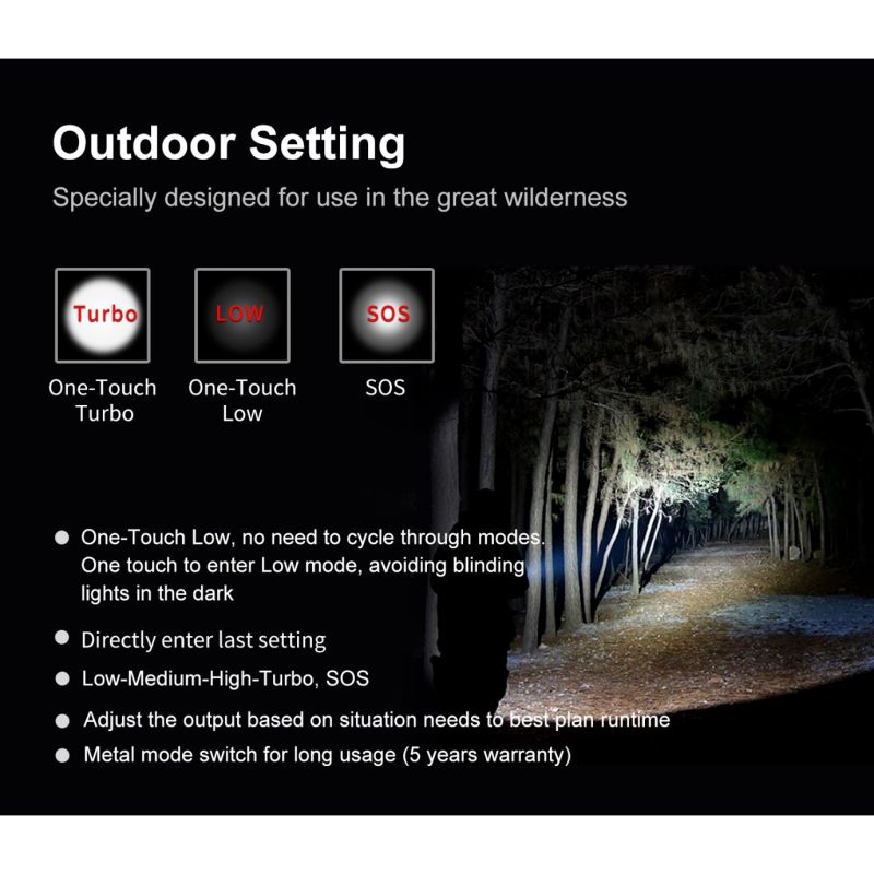 Klarus XT11GT PRO V2.0 taktická outdoor svítilna 3300lm | USB-C rychlé dobíjení, vodotěsná (48 znaků)