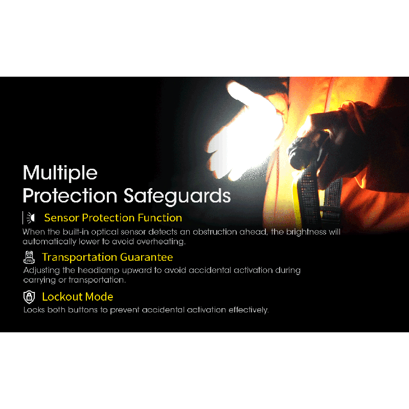 NITECORE NU43 Dobíjecí Čelovka 1400lm – Venkovní Kempování, Turistika, Rybaření – Bílá/Červená Svítilna, 3400mAh, Dlouhá Výdrž, Odolná