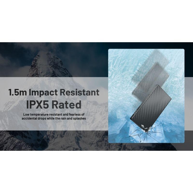 Nitecore Summit 10000 Outdoorová powerbanka do -40°C vyhřívání PD/QC 20W USB-C lehká a odolná IPX5