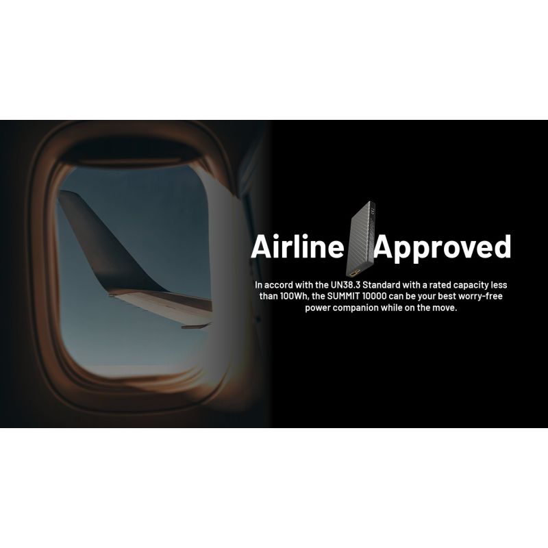 Nitecore Summit 10000 Outdoorová powerbanka do -40°C vyhřívání PD/QC 20W USB-C lehká a odolná IPX5