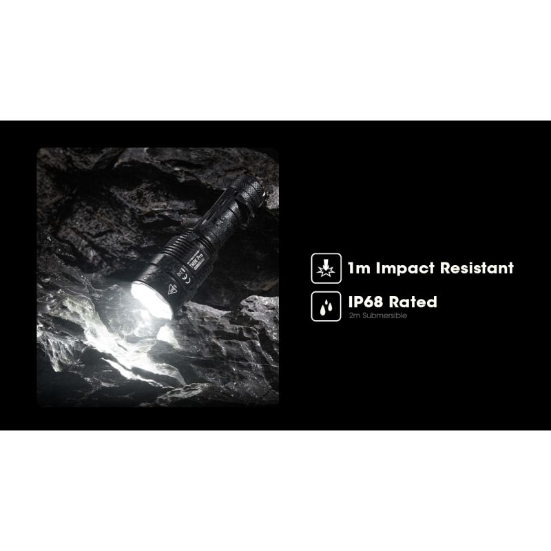 Nitecore TM9K PRO: 9900 lumenů, USB-C, 510m dosah | Výkonná Pátrací & Záchranná Svítilna