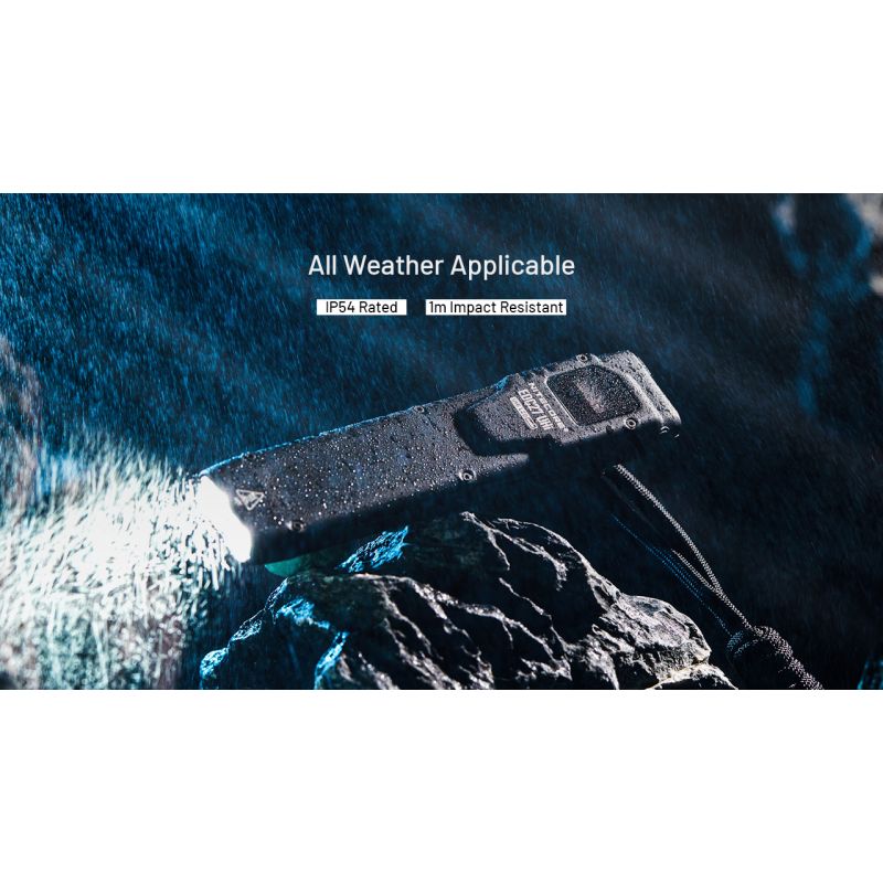 NITECORE EDC27 UHi Výkonná 3100lm Kompaktní USB-C Dobíjecí Svítilna – Ideální pro Venkovní Vybavení/EDC