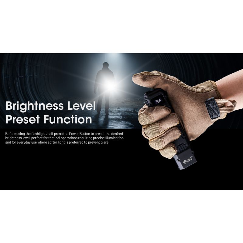 NITECORE EDC29: 6500 Lumenů USB-C Svítilna, Vysoká Svítivost, Multifunkční Lehká EDC Svítilna