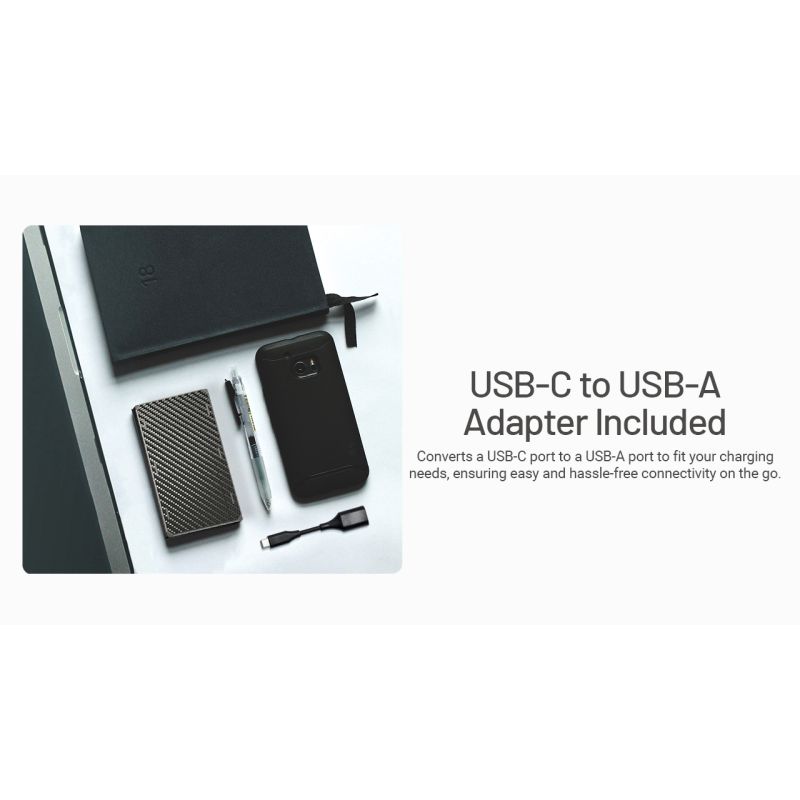 Nitecore NB20000 Gen3 20000mAh Power Banka s USB-C QC, Lehká Rychlonabíječka pro Cestování