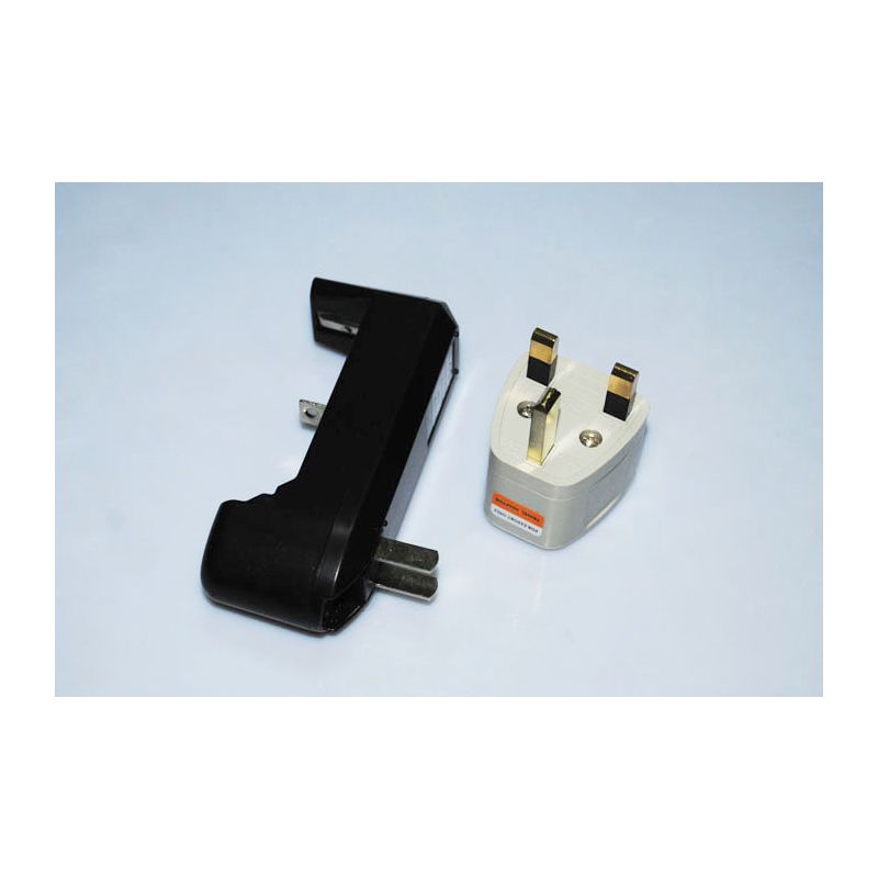 UltraFire Inteligentní Jednobuněčná Nabíječka pro Baterie 18650, CR123A, AAA & Více – Kompaktní & Bezpečná