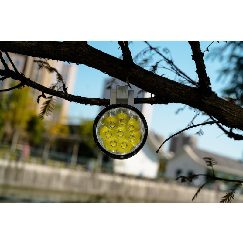 Manker MK38 LED Svítilna 41500lm, 8x XHP70.2, Multifunkční Ruční Svítilna pro Venkovní Osvětlení a Domácí Bezpečnost
