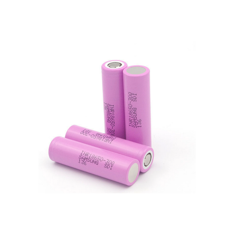 Výkonné 18650 Li-ion dobíjecí baterie 30Q, 3.7V 3000mAh (4ks). Vysoký proud, Korea.