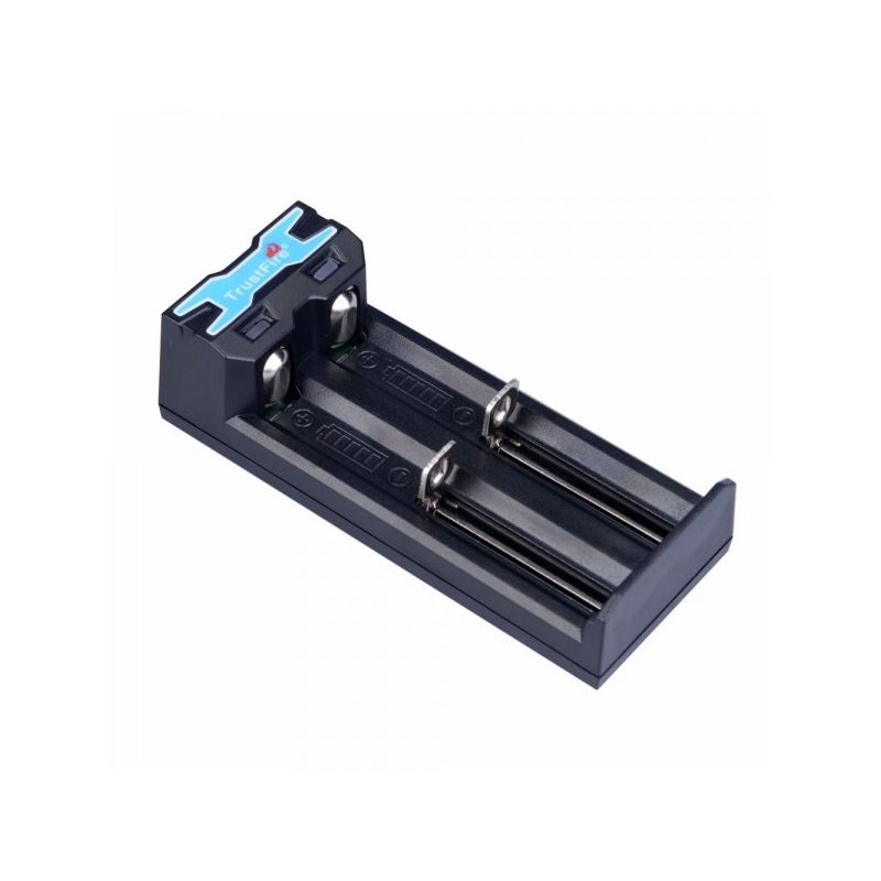 TrustFire TR-016 Micro USB Nabíječka – Kompaktní, Dvojitá, Inteligentní pro Dobíjecí Baterie | Třístupňové Nabíjení, spolehlivá i 2025