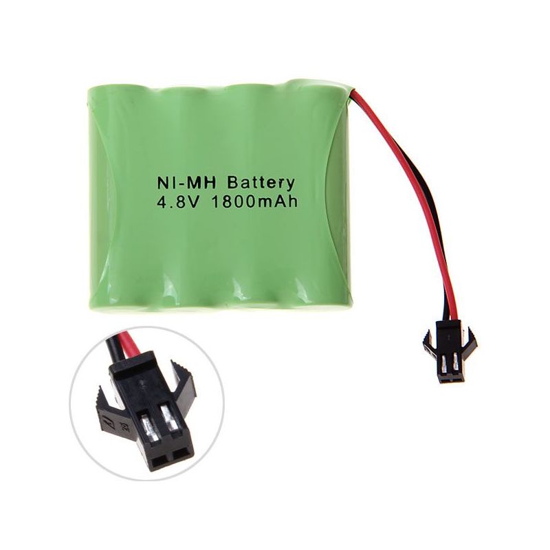 4,8V AA dobíjecí baterie 1800mAh Ni-MH SM zástrčka ekologická baterie pro hračky a modely aut stabilní výkon