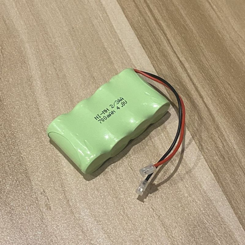 Dobíjecí baterie 4,8V 2/3 AA 700mAh Ni-MH ekologické řešení s dlouhotrvající energií do fotoaparátů a hraček