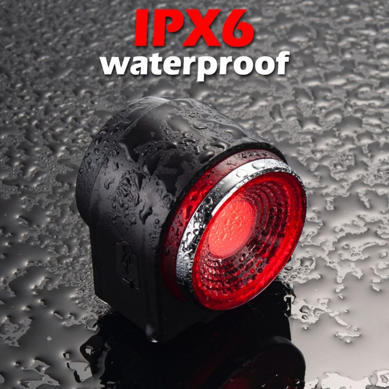 ANTUSI A8 Bezdrátový Alarm na Kolo s Automatickou Brzdou a COB Zadním Světlem – Absolutní Bezpečnost MTB i Silniční Kolo, Dlouhá Výdrž Baterie 700 mAh