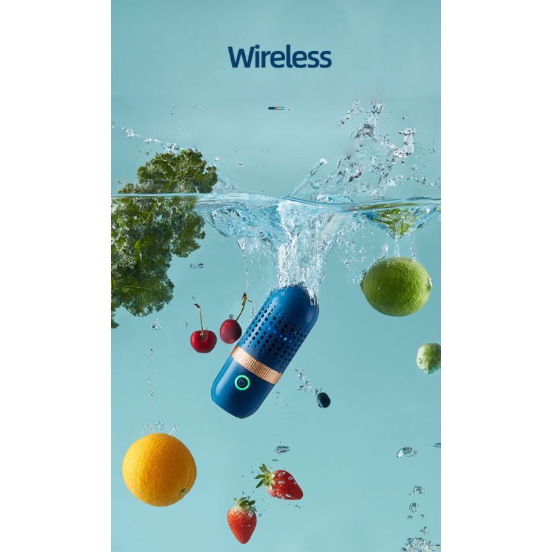 Donlim Čistič Ovoce & Zeleniny - Bezpečnost Potravin Ozonizér pro Zdravý Životní Styl, Dobíjecí, Intuitivní Design