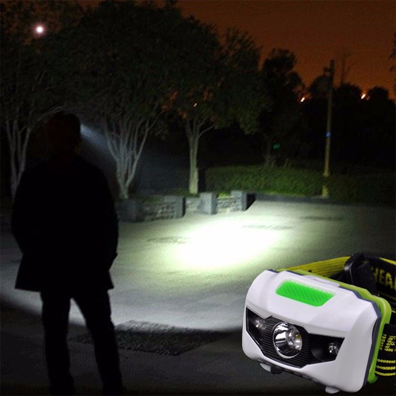 Nové 4 režimy LED čelovka – Vodotěsná & Ergonomická pro Venkovní Dobrodružství | Pohodlné Nošení