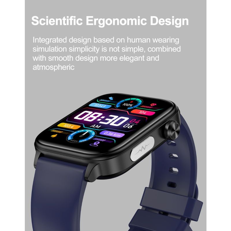 ET570 Chytré hodinky s glukózou v krvi, EKG, srdečním tepem a krevním tlakem – Pro zdraví na zápěstí!