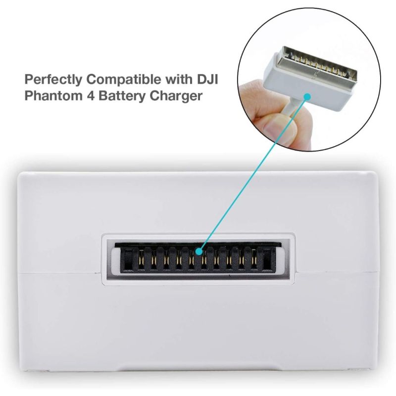 DJI Phantom 4 Baterie 5870mAh Li-Po – Dlouhá Doba Letu pro FPV Kvadrokoptéru & Leteckou Fotografii