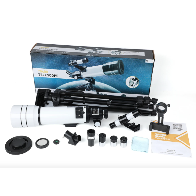 Bossdun 333X Dětský Profesionální Astronomický Dalekohled pro Průzkum Vesmíru & Pozorování Měsíce