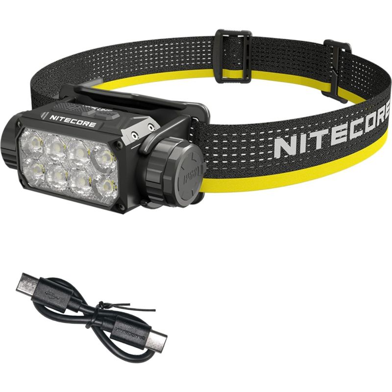 Nitecore HC75 3000 lumenů čelovka USB-C nabíjecí světlo pro turistiku noční kempování průmyslovou práci