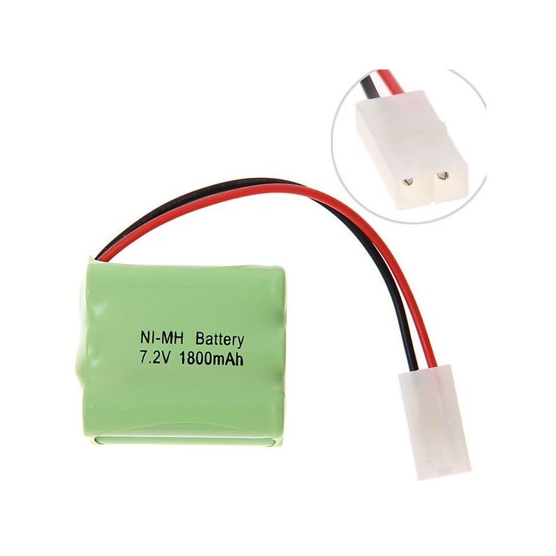 Ekologická 7,2V 1800mAh Ni-MH dobíjecí baterie pro modely aut a letadel dlouhá výdrž spolehlivý výkon