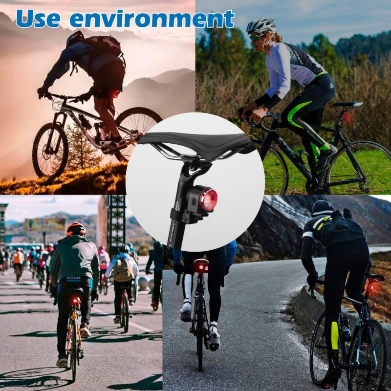 ANTUSI A8 Bezdrátový Alarm na Kolo s Automatickou Brzdou a COB Zadním Světlem – Absolutní Bezpečnost MTB i Silniční Kolo, Dlouhá Výdrž Baterie 700 mAh